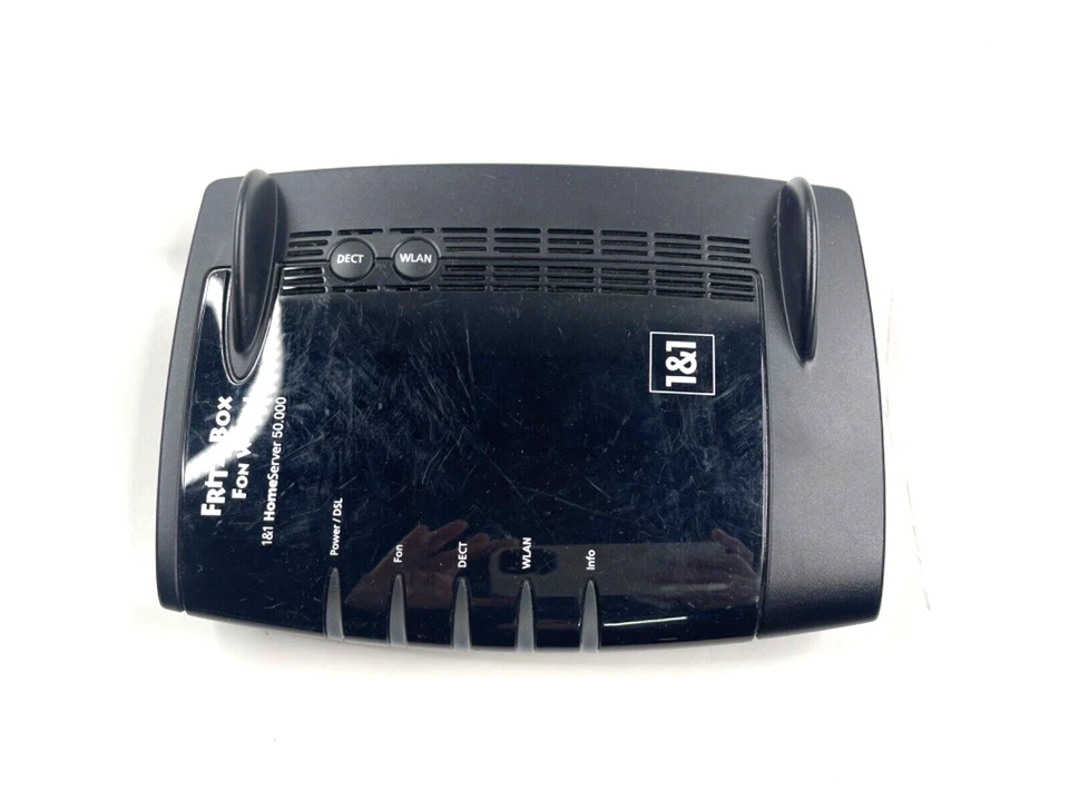 Fritz!Box Router 7360 SL schwarz Router Wlan Wifi Schwarz - Bild 2 von 4