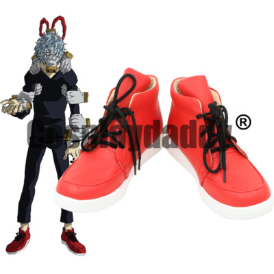 League of Villains Tomura Shigaraki Tenko Shimura Cosplay Shoes Ankle Boots C006