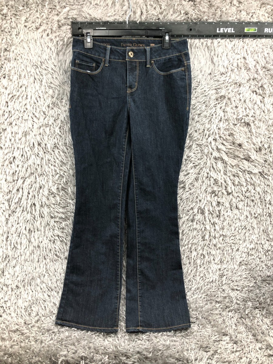 Faded Glory Curvy Bootcut Jeans Faded Glory Women's Size 18 Blue