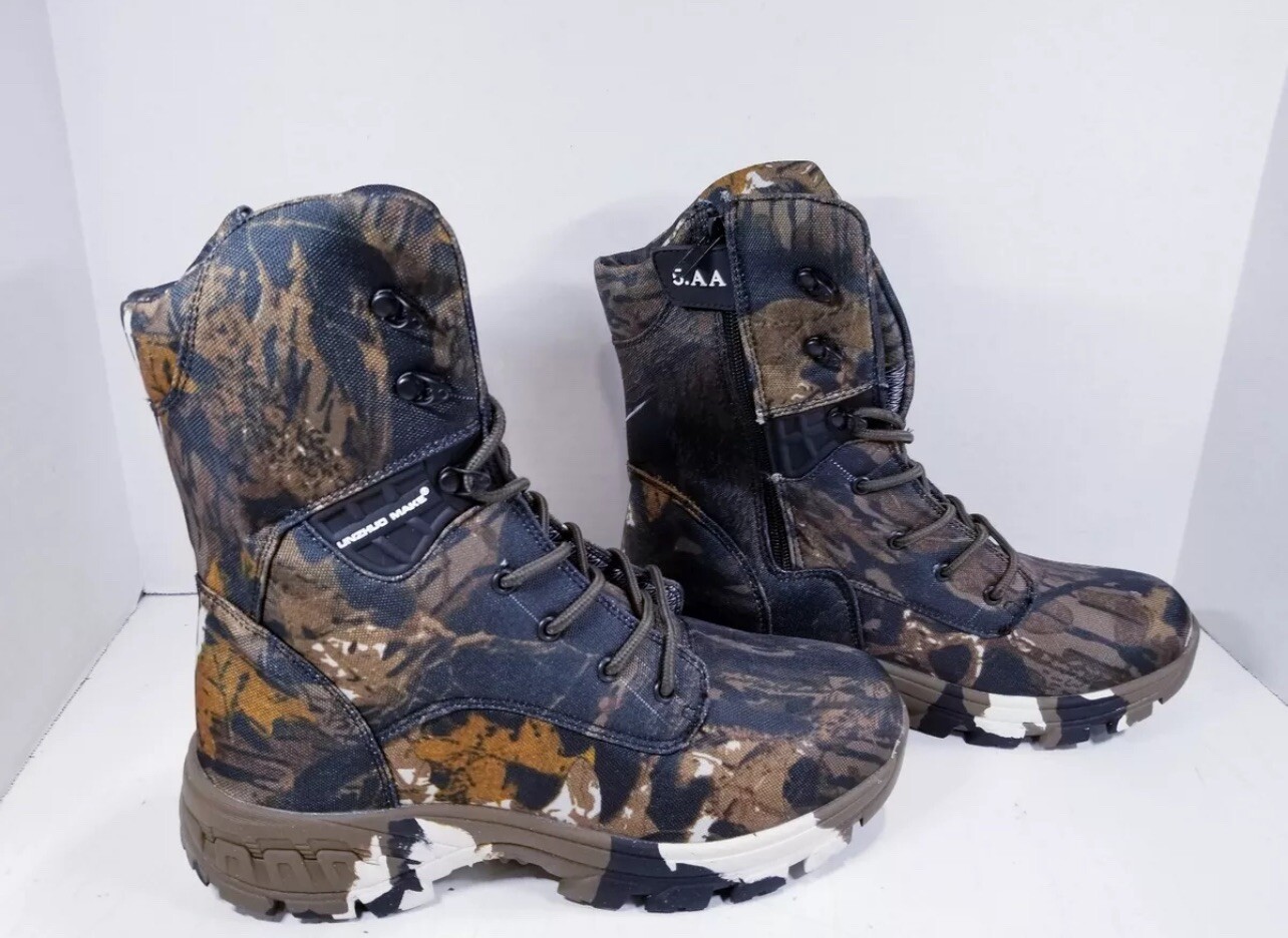 Men's Tactical Combat Hiking Hunting Boots in All Sizes-image