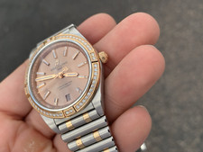 Breitling Chronomat 36 18K Rose Gold Steel Diamond Automatic Watch U10380 (B+P) 7