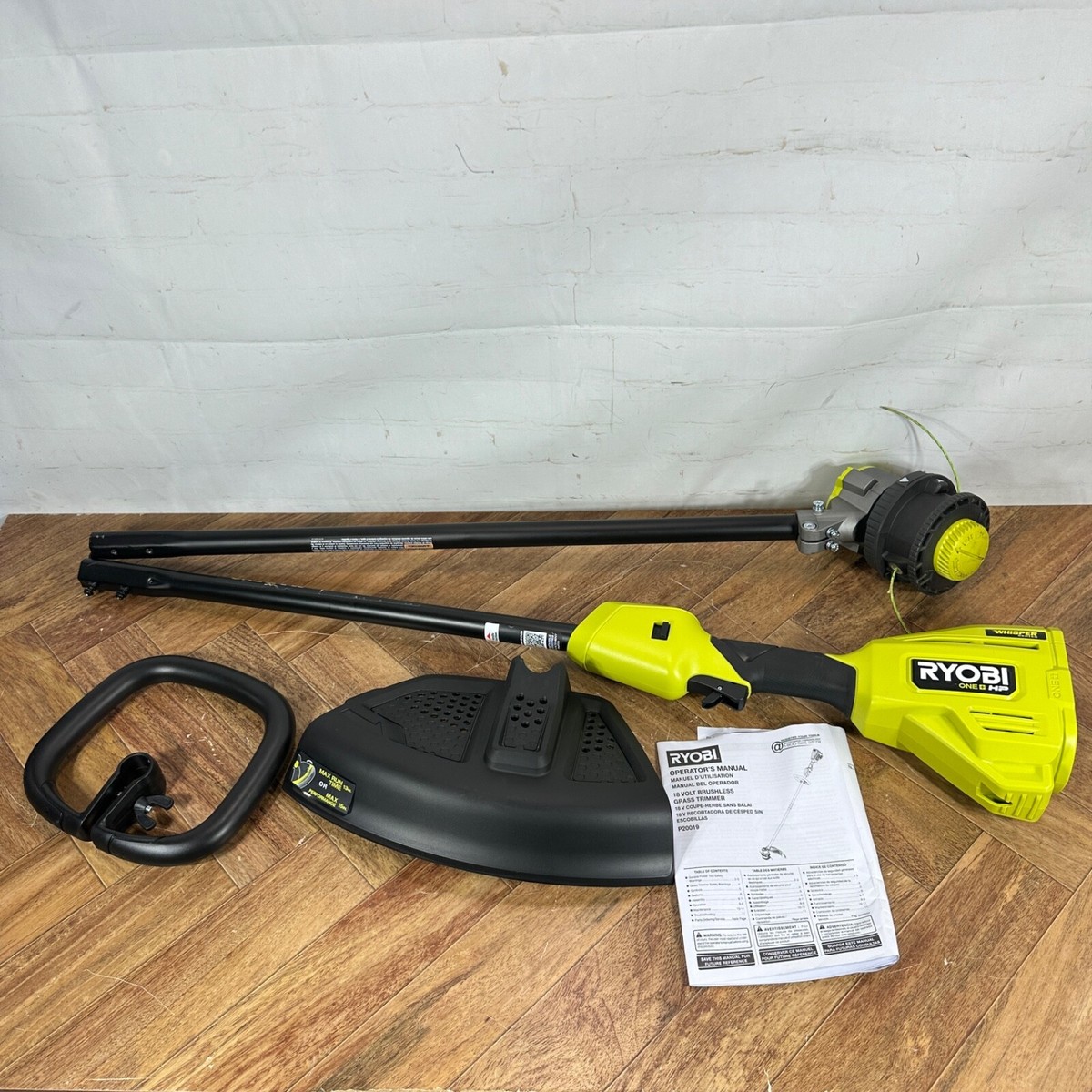 Brush Cutter Ryobi 18v String Trimmer Review RYOBI ONE+ 18V 12