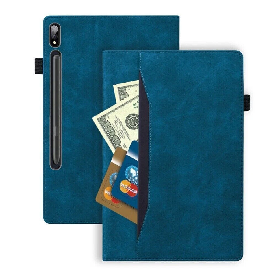 Luxury Leather Wallet Case Stand Cover For Samsung Galaxy Tab S9/S9+/S9 Ultra - Image 3 of 4