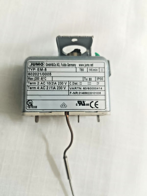 JUMO TYP;EM-5 T80 Temperature Probe 602021/0005