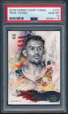 2018 Panini Court Kings Trae Young #127 PSA 10 GEM MT