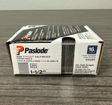 Paslode Straight Trim Finish Nails 16 Gauge 1-1/2" 650283