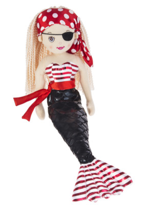Get Your Hands On A Ganz Shimmer Cove Pirate Shelly Mermaid Plush Doll Toy