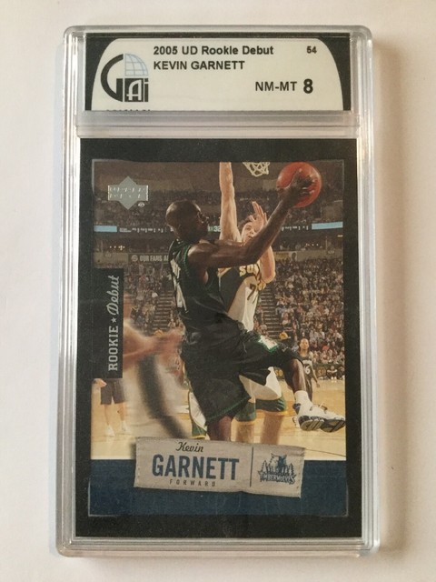 Kevin Garnett 2005 Upper Deck Rookie Debut Card EBay