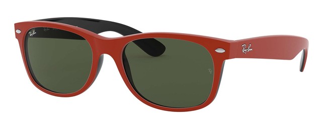 red and black ray ban sunglasses