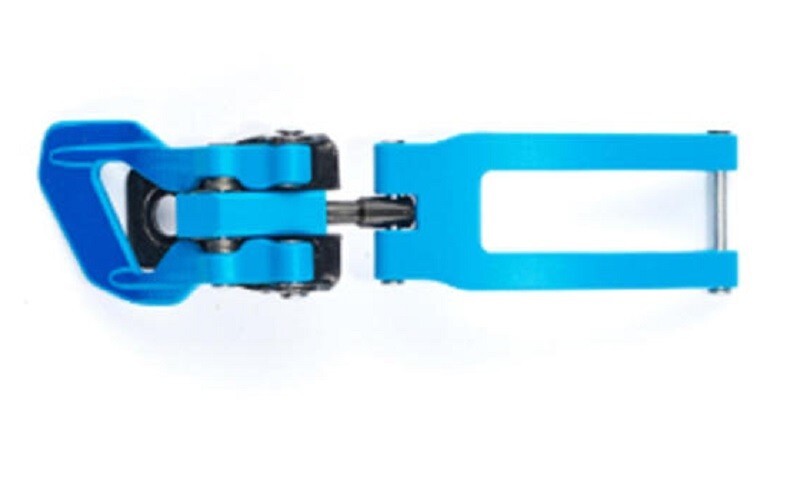 SALOMON SCARPONI DA SCI RICAMBIO CLIP IN ALLUMINIO FIBBIE SI ADATTANO COPPIA BRACCIALE INC FISSAGGI