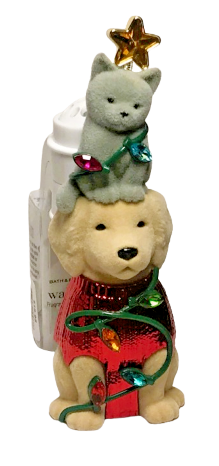 Bath & Body Works Kitten Puppy Wallflower Plug Diffuser Christmas Free Shipping-image