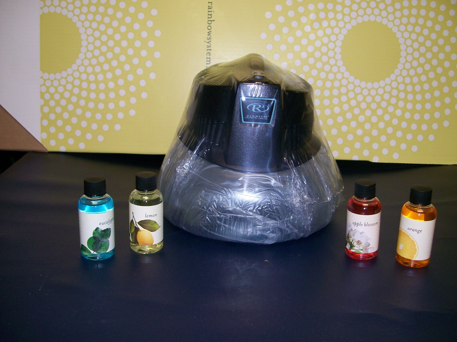 NEW 2024 Rainbow Rainmate Air Purifier 110v w/ led light + 4 pk of