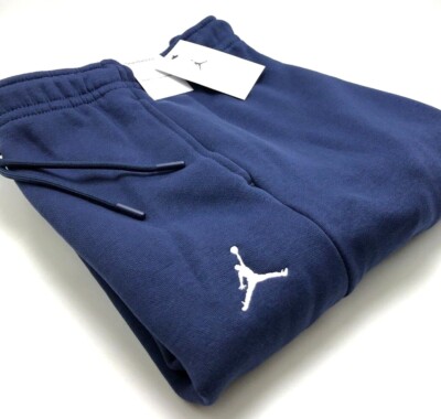 NEW* Men NIKE Jordan Brooklyn Fleece Jogger Pants Midnight Navy