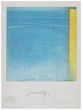 PIERO GUCCIONE 'GEOMETRIA' litografia firmata numerata e timbrata BolaffiArte