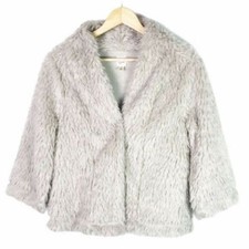 Dylan Teddy Bear  Fleece Forever Snap Jacket, Stone, Large