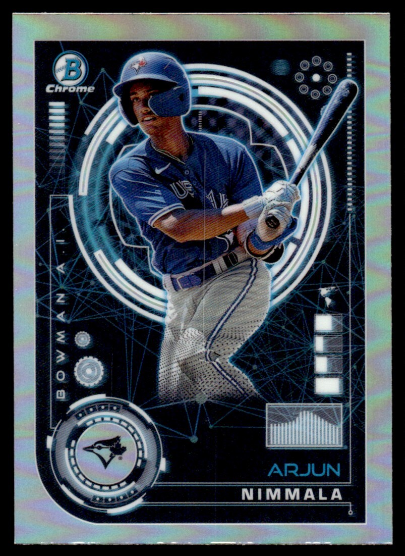 ARJUN NIMMALA 2024 BOWMAN CHROME AI RC #BAI18