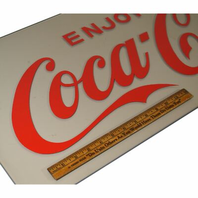 AUTOCOLLANT VINYLE COCA COLA GIVRÉ - PERSO - POUR FENÊTRE, VOITURE, MUR - NEUF