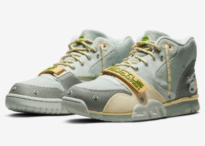 Travis Scott x Nike Air Trainer 1 SP ''Grey Haze'' DR7515-001 US Mens Size 8.5