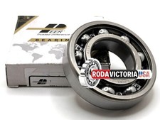 PEER 6207 DV2 DEEP GROOVE BALL BEARING, OPEN TYPE, NO SEALS 35x72x17mm