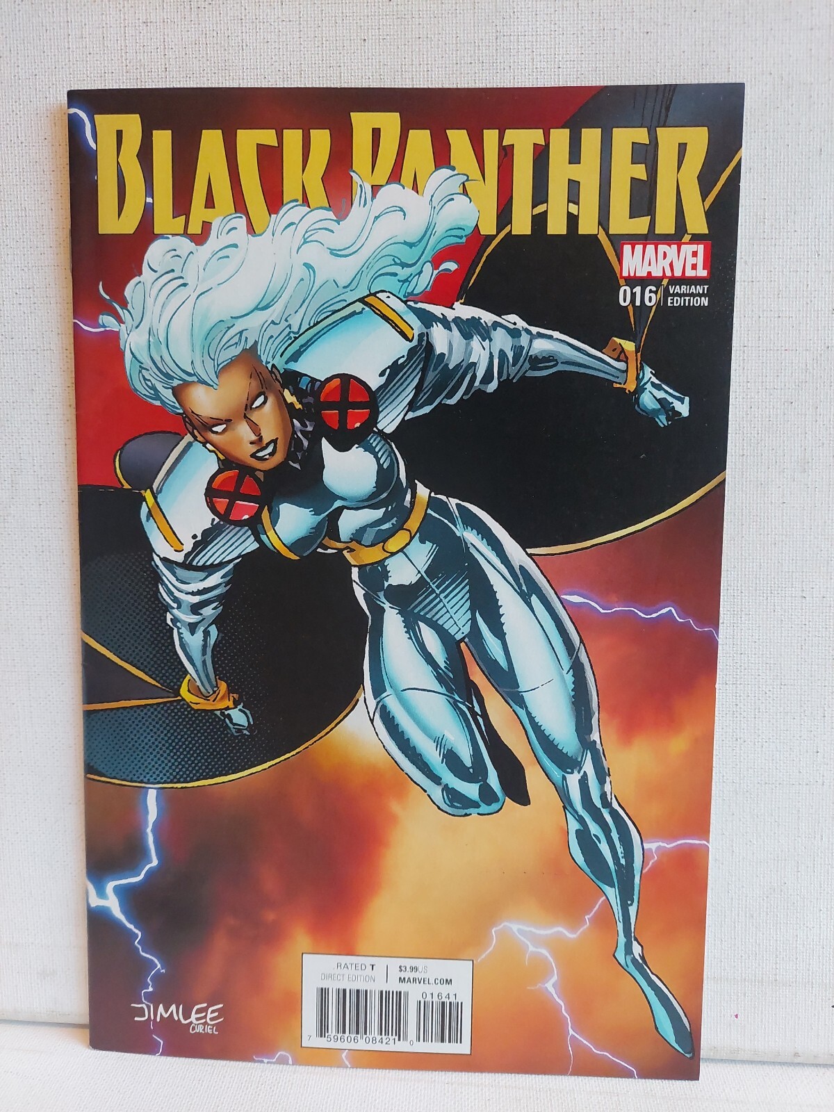 Black Panther #16 Marvel Comics Jim Lee Variant Cover Storm 2017