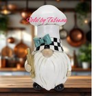 Chef Santa Gnome Indoor/ Outdoor/Garden Statue 10" Table Decor Martha Stewart