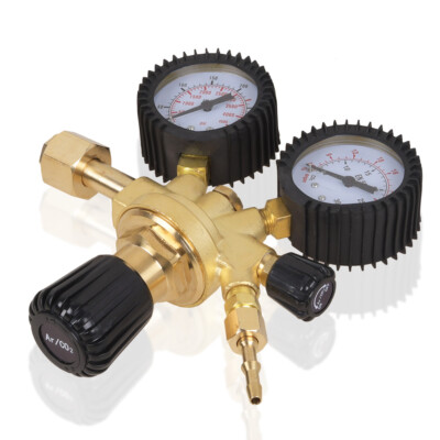 Druckminderer Argon CO2 Schutzgas Manometer MIG MAG Wig Schweißgerät Neu