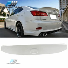 Fit 06-13 LEXUS IS250 IS350 IK Style Trunk Spoiler Paint Starfire Pearl #077