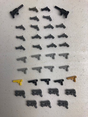 5-Pack Sci-Fi Grunt Assault Blaster Rifle Blocks – Minifigure Weapons A22325