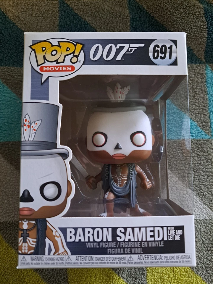 Baron Samedi Pop 691 - James Bond 007 Funko Pop! Vinilo 2019 abovedado + protector Foto 2 de 4