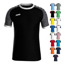 Jako Trikot Iconic KA 4224 kurzarm Training Fußball Sport Gym Shirt Herren