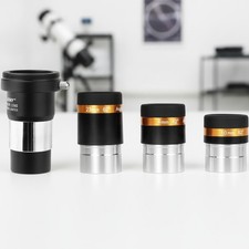 Eyepieces 4mm Telescopes Lens and 2X Barlow Lens, Wide Angle 62 Degree Aspher...