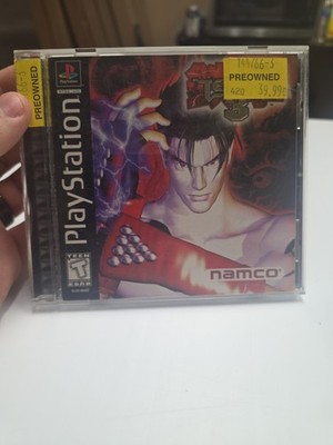 Tekken 3 (Sony PlayStation 1, PS1 1998) Black Label Complete w. Manual