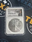 2012 (W) SILVER AMERICAN EAGLE NGC MS70 -  ANNA CABRAL SIGNED