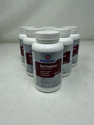 Permatex 81775 Rust Treatment, 8 oz. Pack of 6