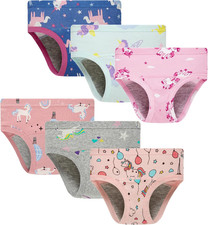 Toddler Kids Training Underwear Baby Girls Cotton Soft Briefs