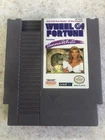 WHEEL OF FORTUNE FEATURING VANNA WHITE GAME Nintendo System 1985 CARTRIDGE NES