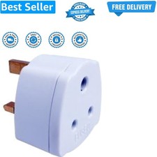 UK Travel Adaptor Converter Plug - 230V, Single Outlet Type G Solution