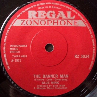 Blue Mink - The Banner Man (7'', Single, Sol)