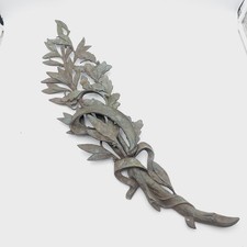 Gro&szlig;er Bronze Eichenlaub Lorbeer Zweig 1 WK 80 cm BEZANSON Frankreich Paris