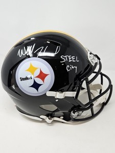 Will Howard Steelers Signed Speed Authentic Helmet Inscribed Steel City Fanatics