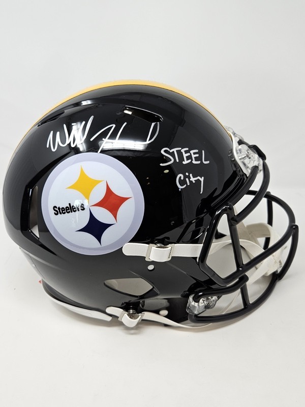 Will Howard Steelers Signed Speed Authentic Helmet Inscribed Steel City Fanatics