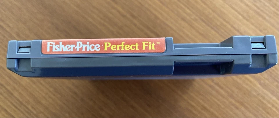 NES ~ FISHER PRICE PERFECT FIT ~ Nintendo NES-F7-USA Game Cart + Manual NTSC - Image 4 of 4