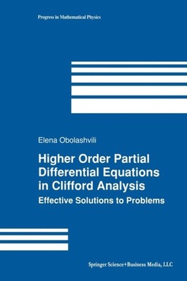 Obolashvili - Higher Order Partial Differential Equations in Clifford  - X555z