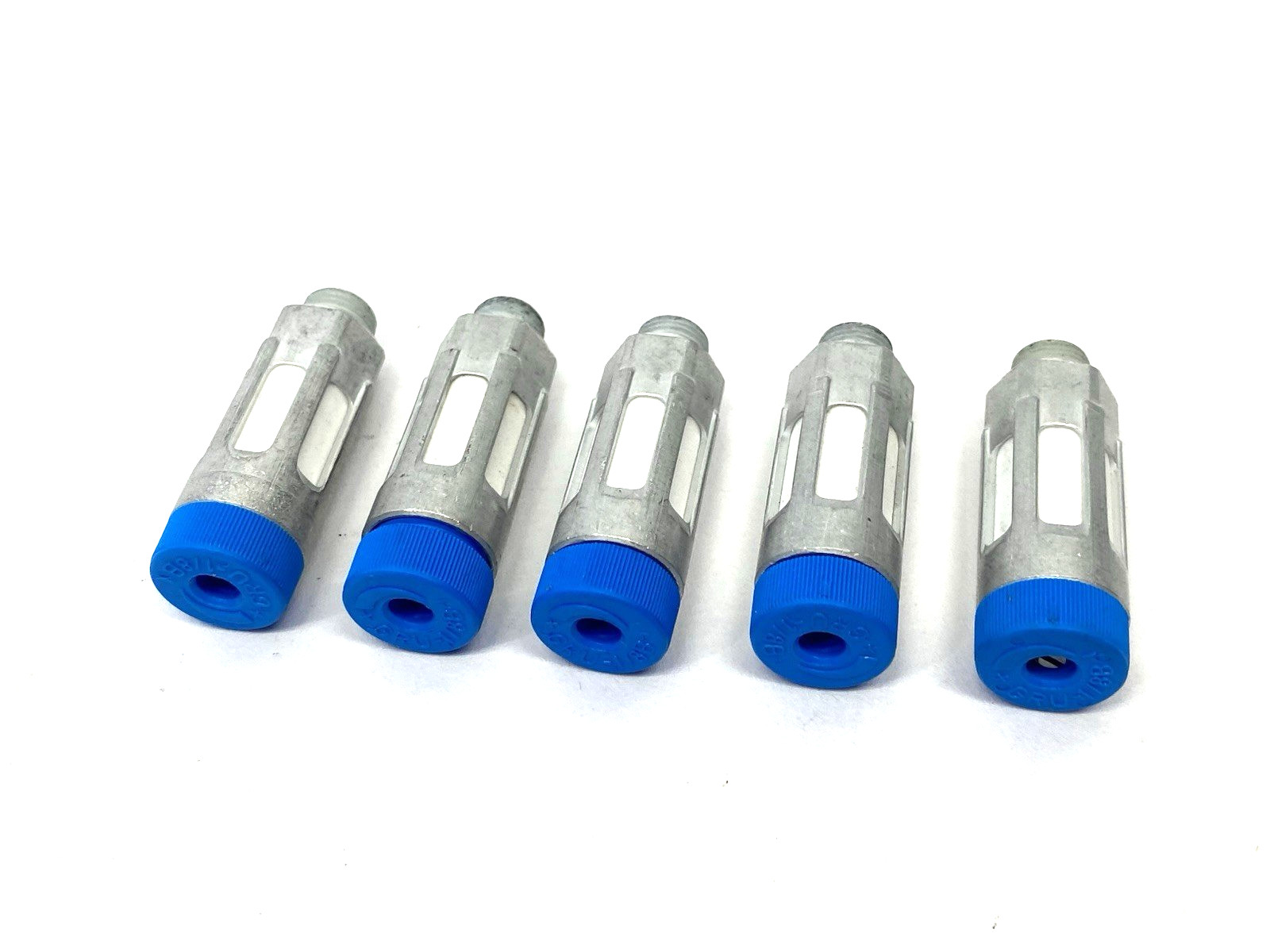 Festo GRU-1/8-B Sound & Pressure Flow Control/ Muffler 9516 LOT OF 5