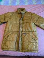 Vintage Berghaus Down Puffer mens Jacket green large 78 Ice pack rare 70/80s  XL