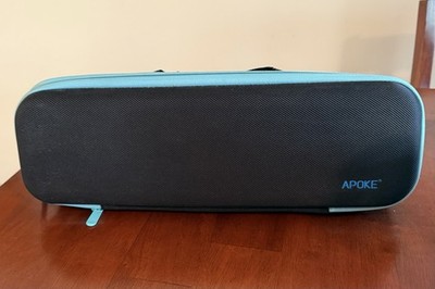 APOKE Travel Case For Revlon One Step Hair Drying Brush, Teal & Black Pre-owned