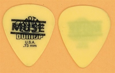 Muse Matthew Bellamy Vintage Guitar Pick - 2005 US Tour - Misprint