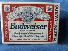 Budweiser King of Beers Playing Cards ~ Sealed