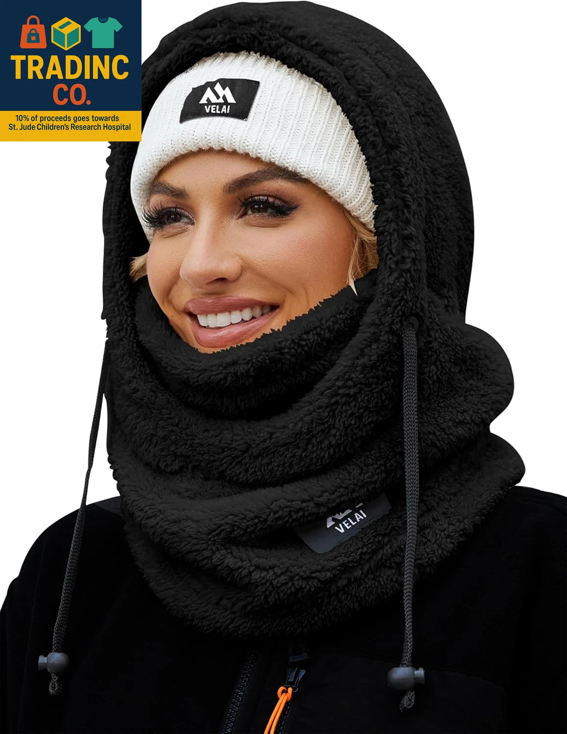 Fleece Balaclava Ski Mask for Men and Women - Windproof Cold Weather Gear