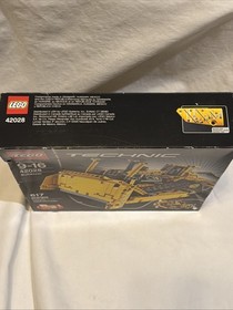 LEGO 42028 Technic Bulldozer New in Box Unopened Worn Box Retired